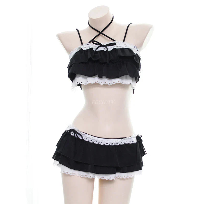 Kawaii Fashion Two-Piece Pajama Lingerie Set - Women’s Clothing & Accessories - Lingerie - 3 - 2024