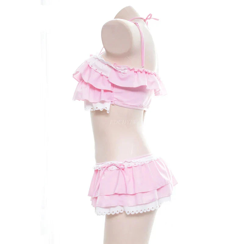 Kawaii Fashion Two-Piece Pajama Lingerie Set - Women’s Clothing & Accessories - Lingerie - 6 - 2024