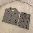 Hello Kitty Cotton Pajama Set with Long Sleeves - Dresses - Clothing Sets - 4