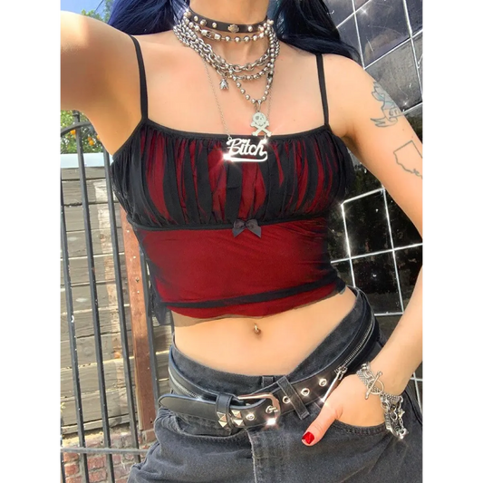 Pastel Goth Crop Tops - Women’s Clothing & Accessories - 14