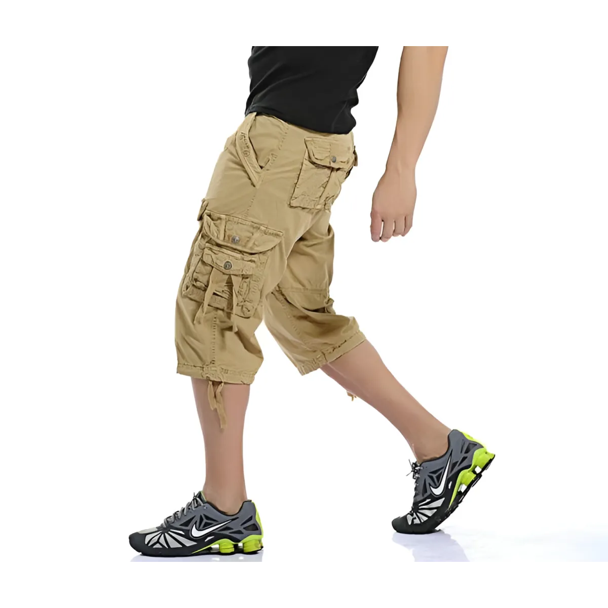 Patterned Art Textile Shorts - Men’s Clothing & Accessories - 10