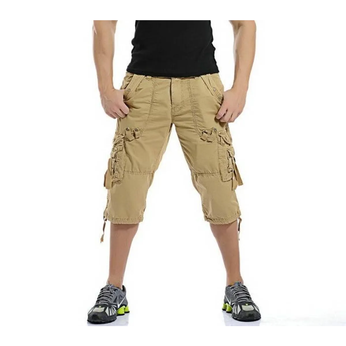 Patterned Art Textile Shorts - Men’s Clothing & Accessories - 9