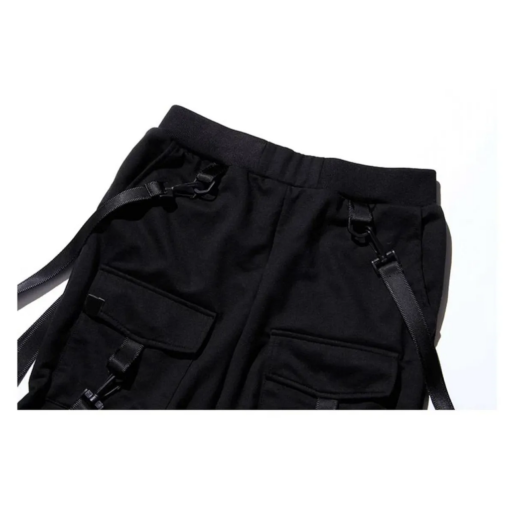 Patterned Cargo Sweatpants - Bottoms - 16