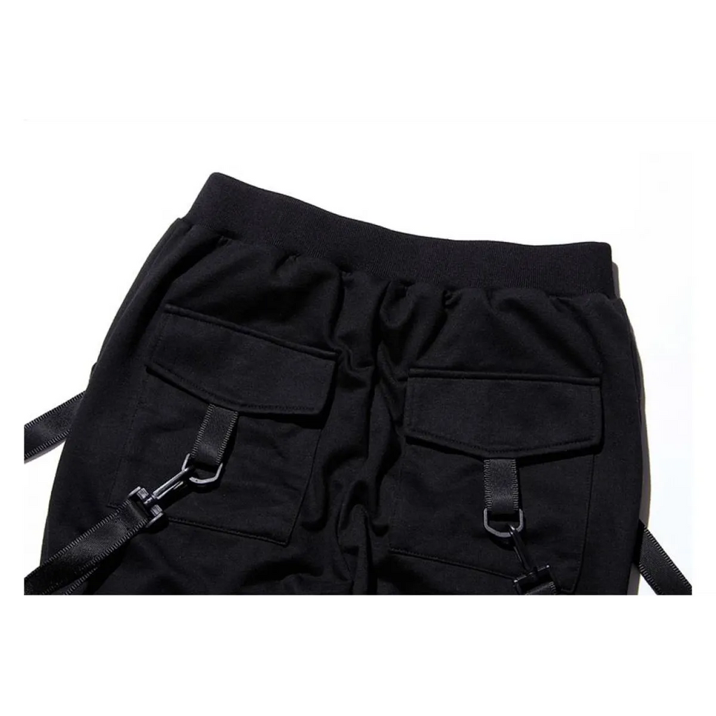 Patterned Cargo Sweatpants - Bottoms - 9