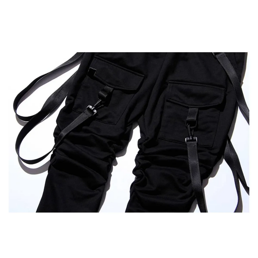 Patterned Cargo Sweatpants - Bottoms - 18