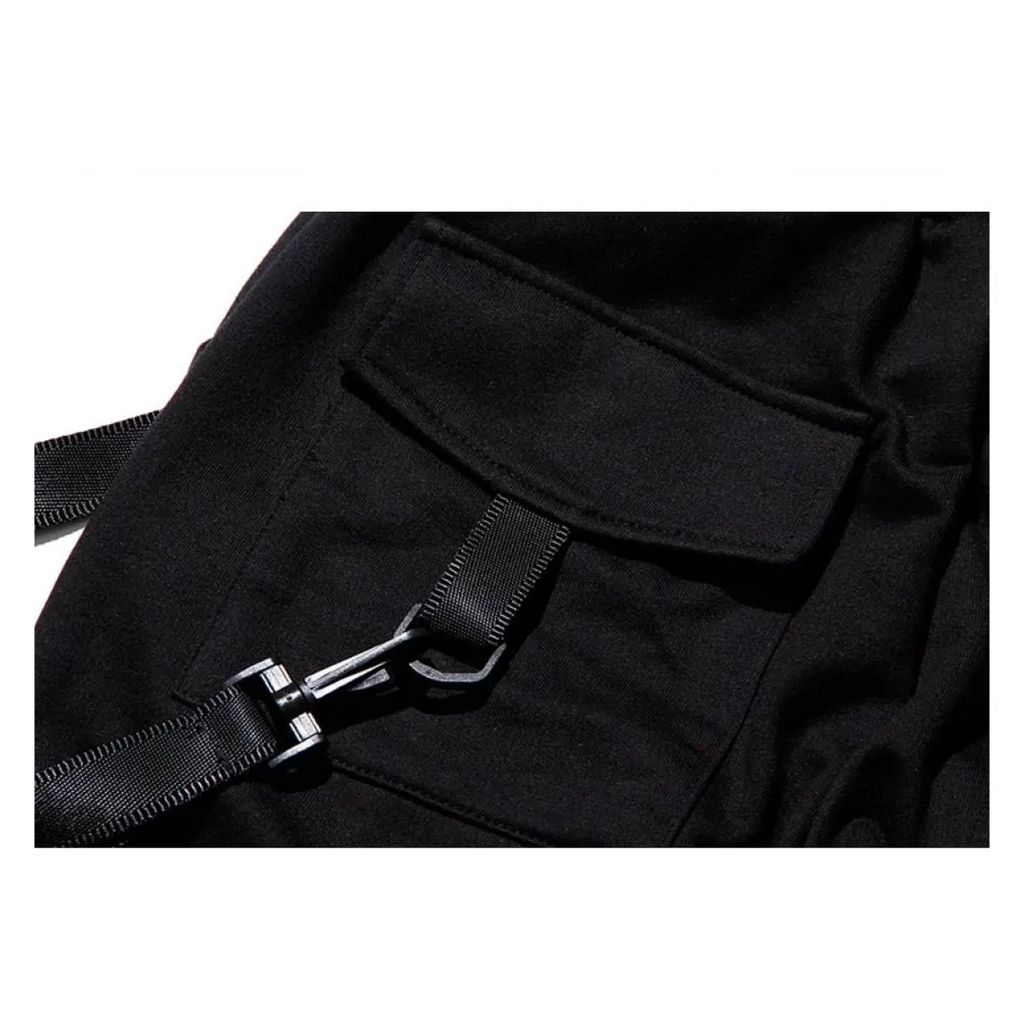 Patterned Cargo Sweatpants - Bottoms - 17