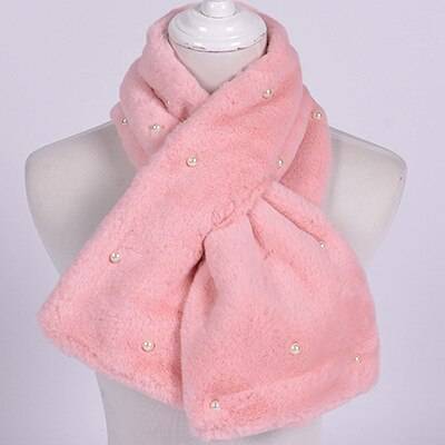 Pearl Plush Scarf - Pink / 90cm - Women’s Clothing & Accessories - Clothing - 14 - 2024