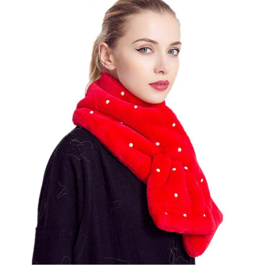 Pearl Plush Scarf - Women’s Clothing & Accessories - Clothing - 5 - 2024