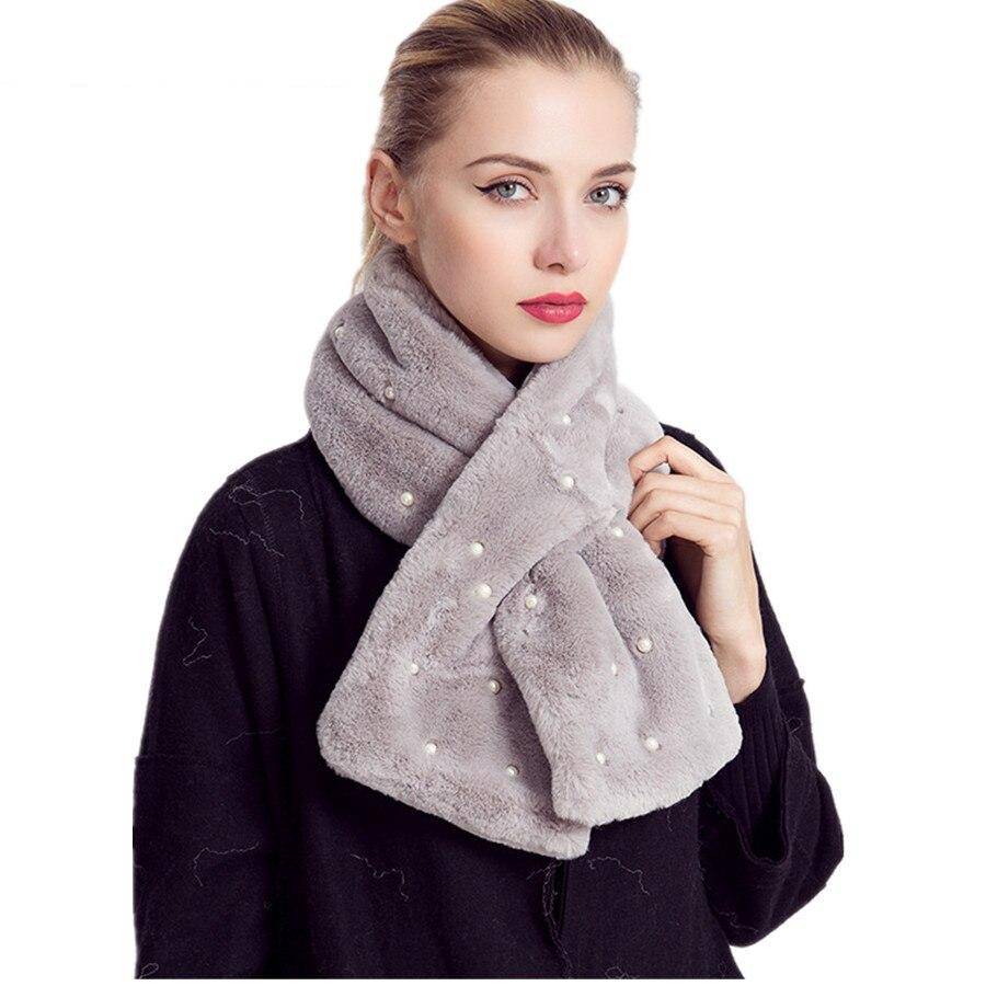 Pearl Plush Scarf - Women’s Clothing & Accessories - Clothing - 9 - 2024