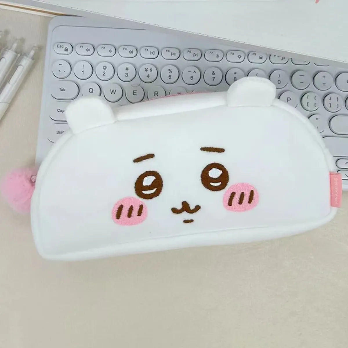 Chiikawa Usagi Hachiware Plush Pencil Case - Harajuku Style - Stationary & More - 1