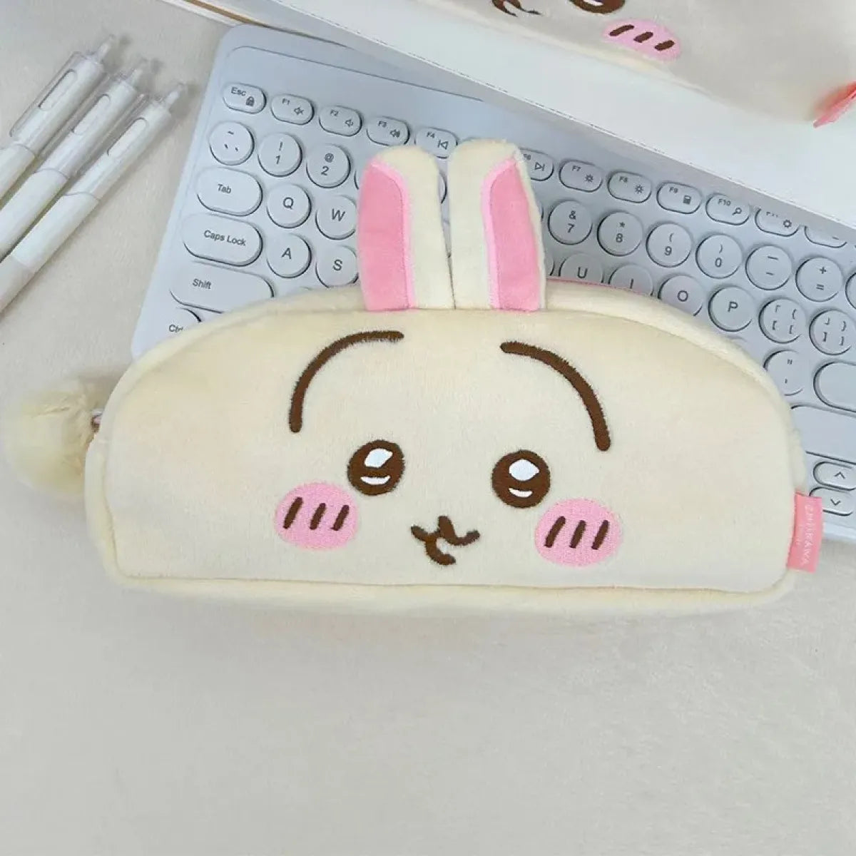 Chiikawa Usagi Hachiware Plush Pencil Case - Harajuku Style - Stationary & More - 3