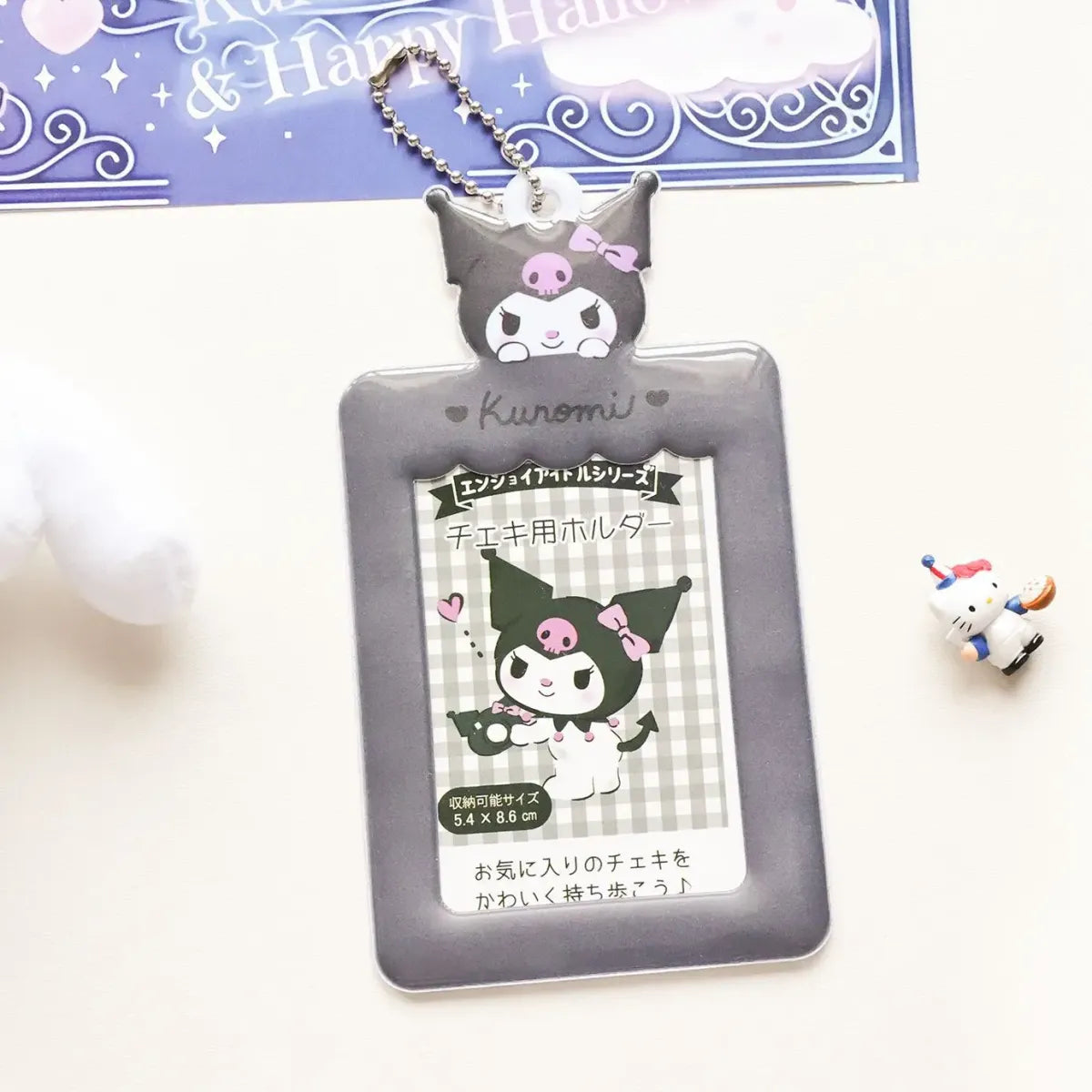 Sanrio Kawaii Character Photo Card Holder Keychain - Harajuku Style - Accessory - 10