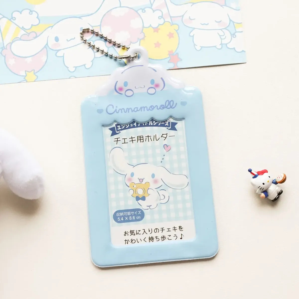 Sanrio Kawaii Character Photo Card Holder Keychain - Harajuku Style - Accessory - 9