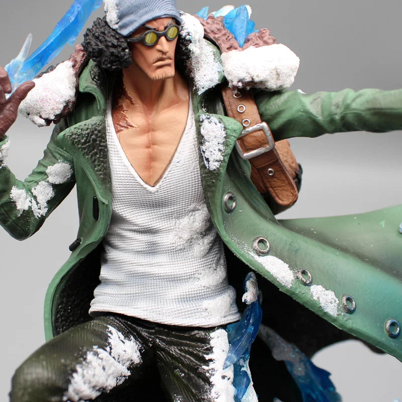 One Piece Aokiji Kuzan 30cm GK LED Figure - 2 Heads PVC Statue Gift - Toys - Action Figures - 2024 - 13 - Worldwide