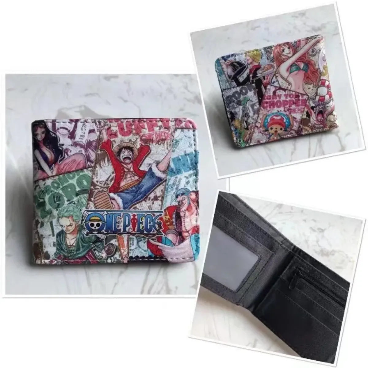 One Piece Luffy Foldable Anime Wallet - Anime - Wallets - 1