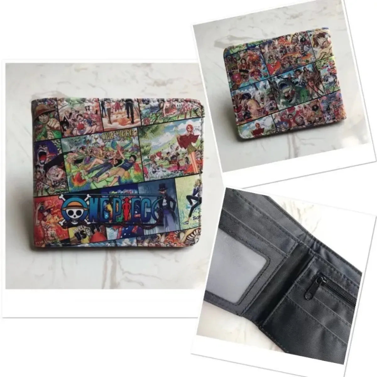 One Piece Luffy Foldable Anime Wallet - Anime - Wallets - 2