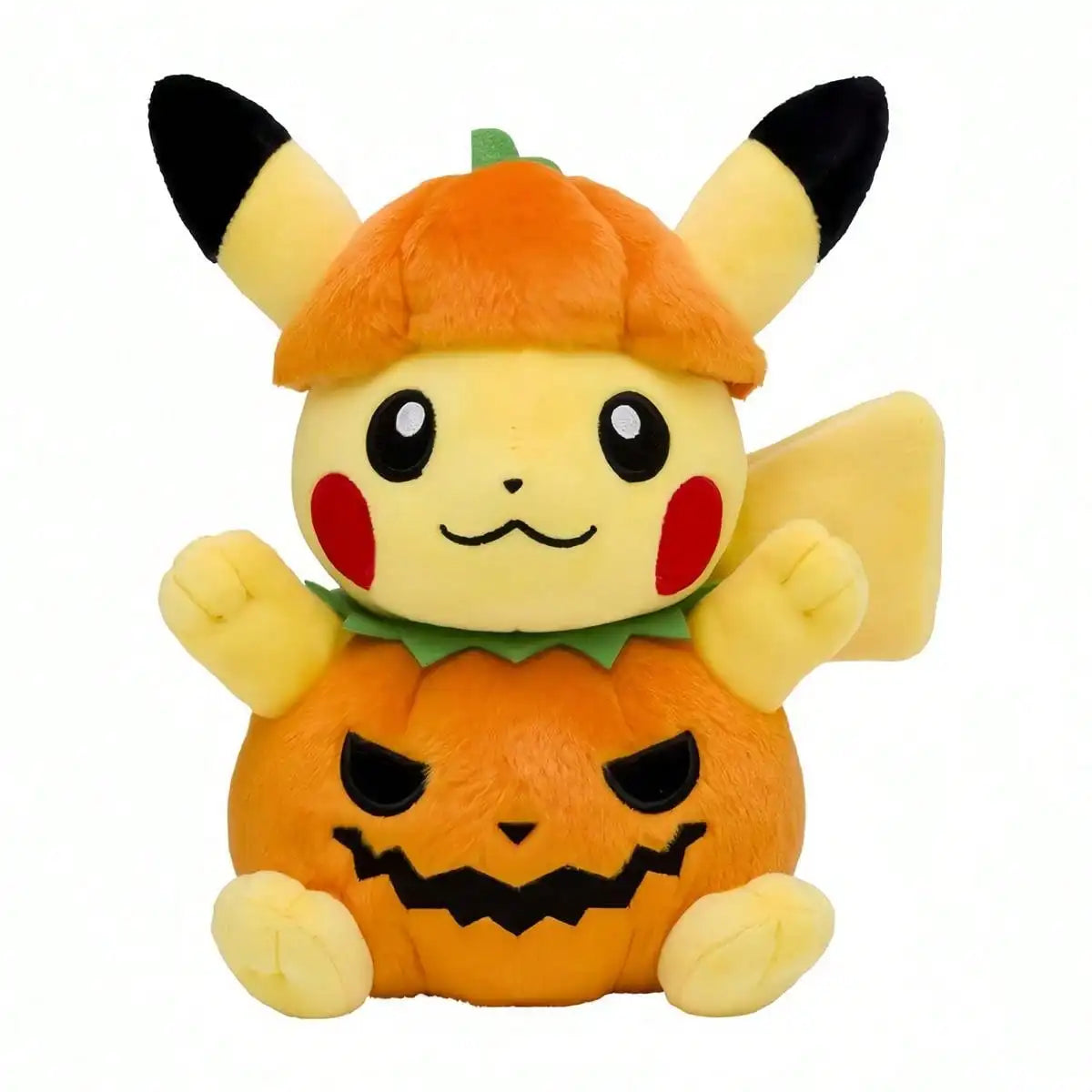 Pikachu Halloween Pumpkin Plush - Yellow - Plushies - Stuffed Animals - 1 - 2024