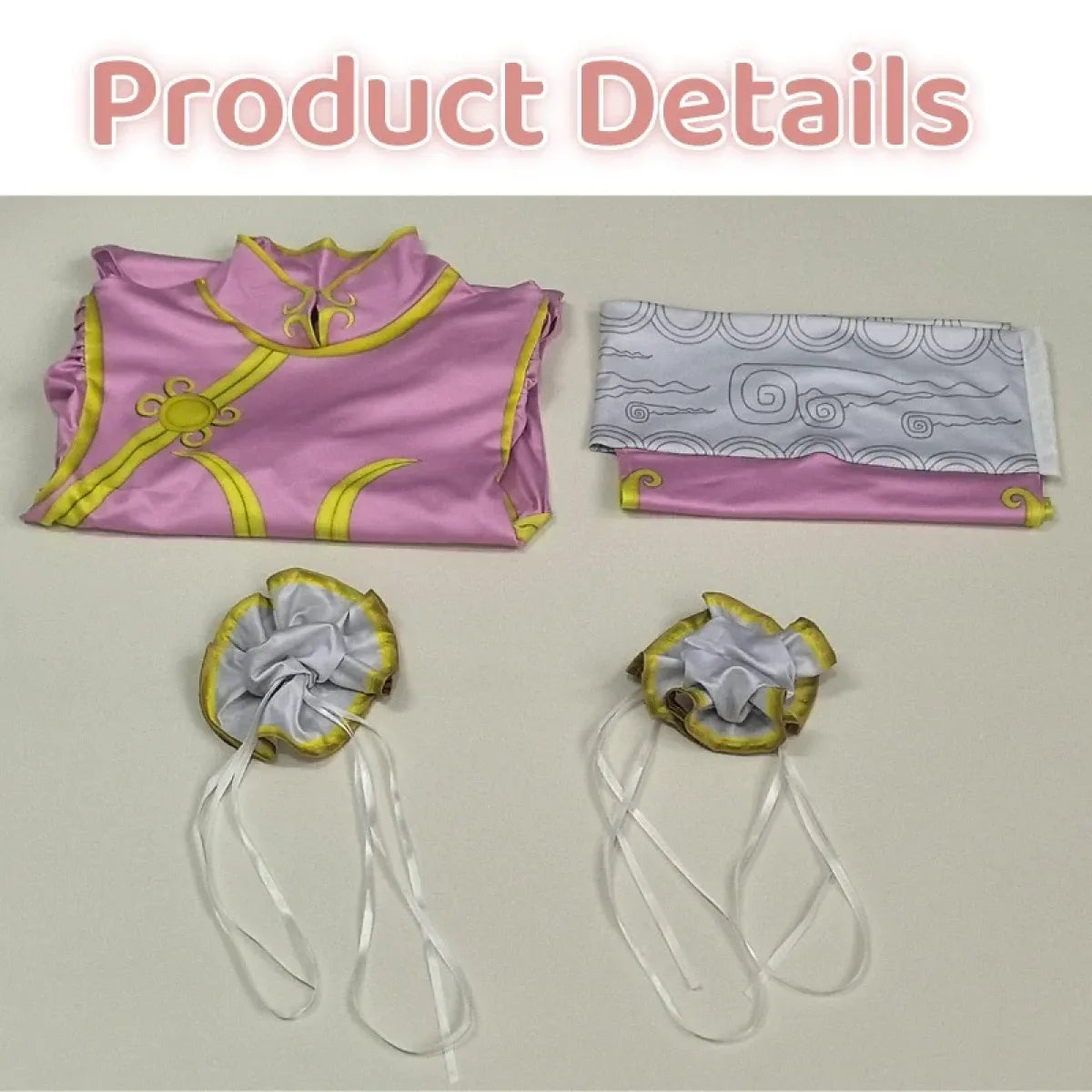 Pink Bunny Cheongsam Cosplay Set - Dresses - Cosplay - 6