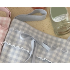 Pink Sweet Plaid Ribbon Crop Top - Women’s Clothing & Accessories - Crop Tops - 16