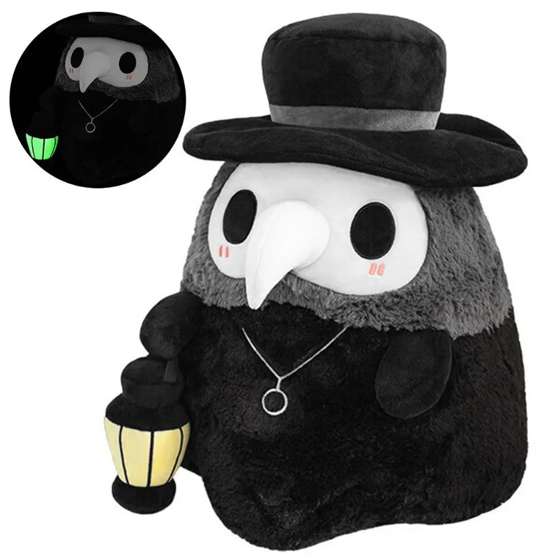 Luminous Plague Doctor Plush Doll & Keychain - All Products - Stuffed Animals - 1 - 2024