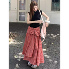 Harajuku Plaid Bow Skirt - Bottoms - Skirts - 3