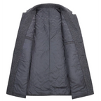 Plaid Button Coat - Men’s Clothing & Accessories - 10