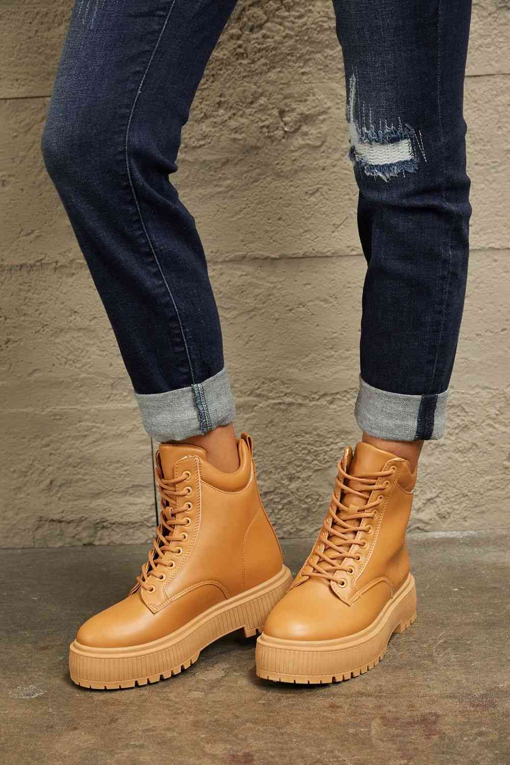 Platform Combat Boots - All Products - Shoes - 5 - 2024