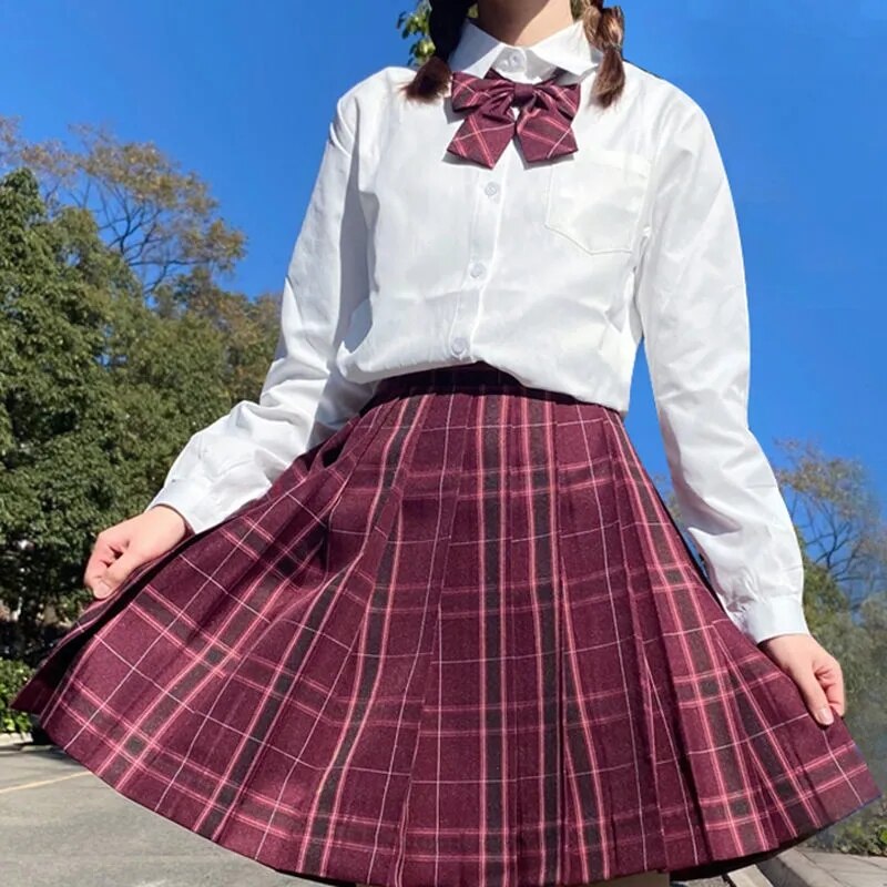 Pleated Kawaii Skirt ☁️ - Cadillac / XS - Bottoms - Shirts & Tops - 31 - 2024