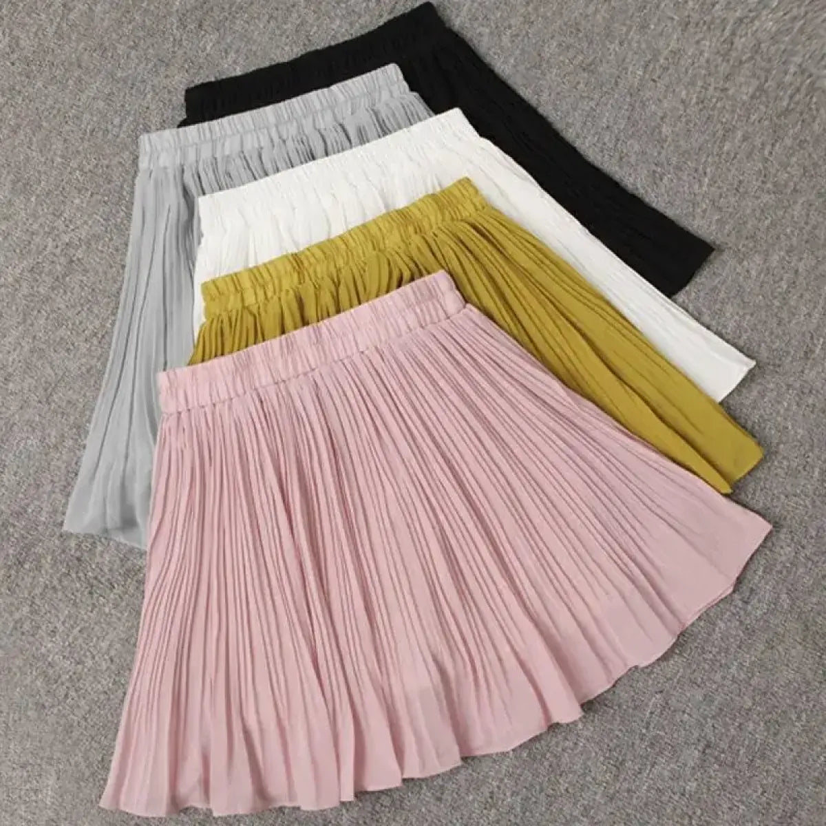 Pleated Mini Skirt Tulle - Bottoms - 1