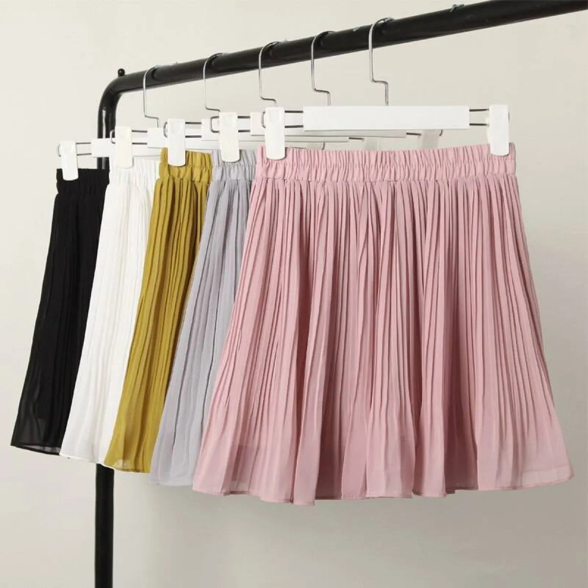 Pleated Mini Skirt Tulle - Bottoms - 10