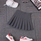 Preppy Harajuku Plaid Pleated Mini Skirt – Kawaii Schoolgirl Style - Bottoms - Skirts - 13