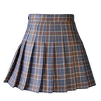 Preppy Harajuku Plaid Pleated Mini Skirt – Kawaii Schoolgirl Style - Bottoms - Skirts - 9