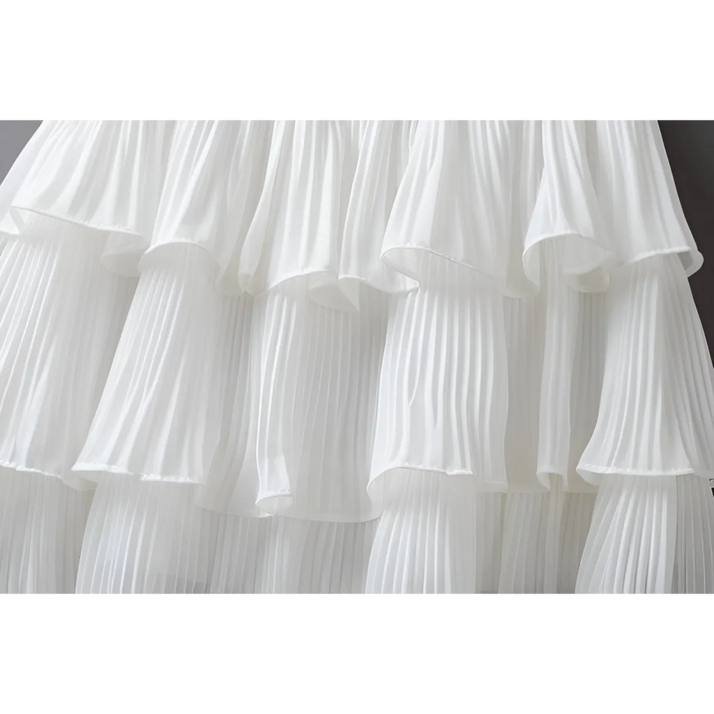 Pleated Summer Skirt - Bottoms - 10