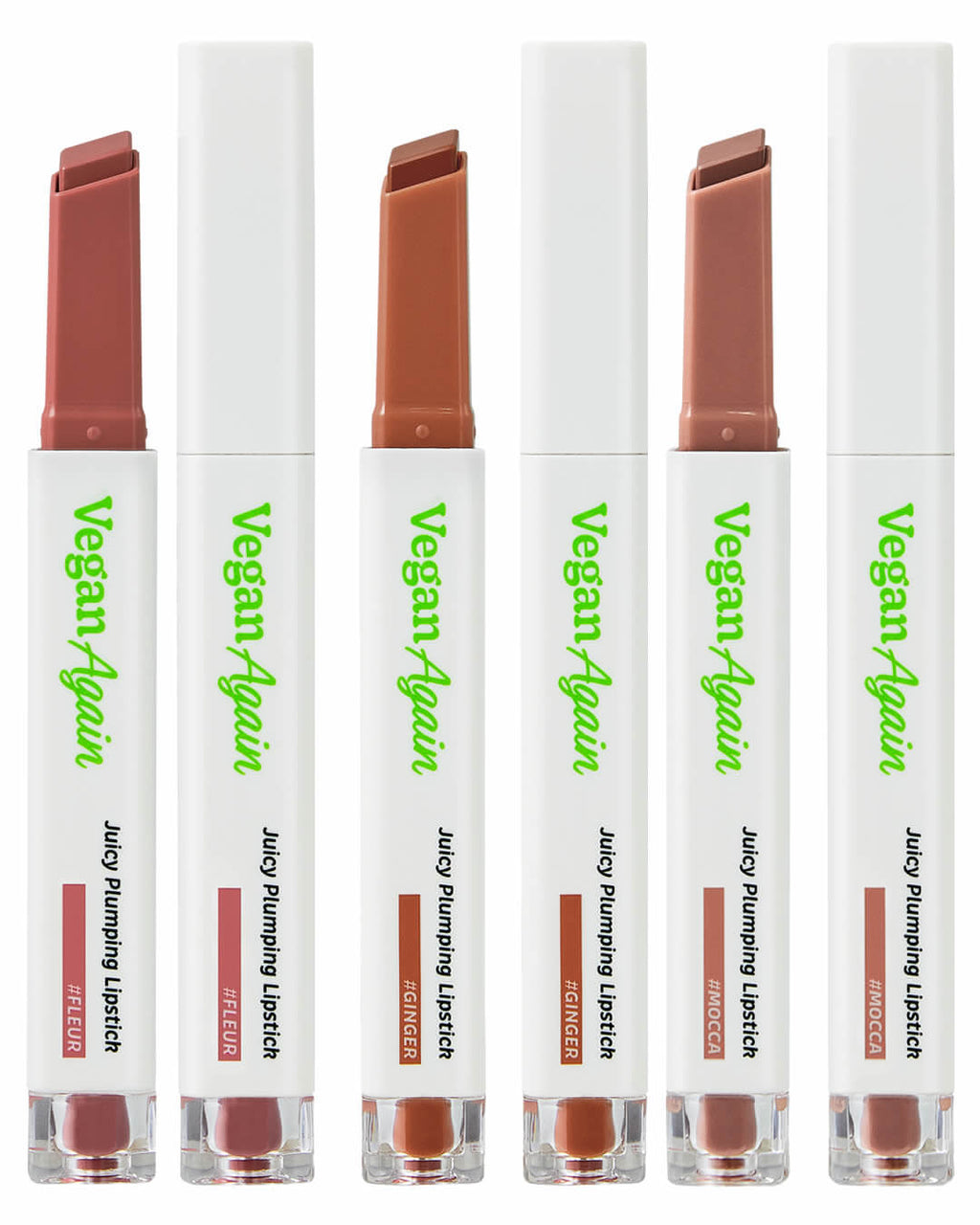 Vegan Again Juicy Plumping Lipstick Gloss Glow