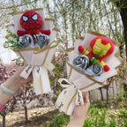 Superhero Plush Bouquet – Spider-Man & Captain America Gift Set - Plushies - Plushie - 2