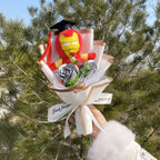 Superhero Plush Bouquet – Spider-Man & Captain America Gift Set - Plushies - Plushie - 12