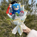 Superhero Plush Bouquet – Spider-Man & Captain America Gift Set - Plushies - Plushie - 7