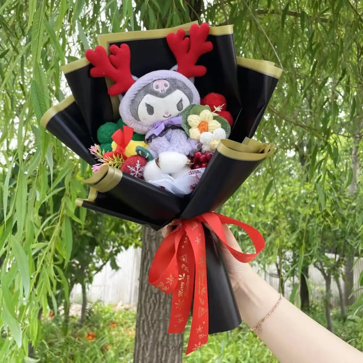 Graduation Plush Bouquet – Halloween & Christmas Gift for Kids - Plushies - Plushie - 16