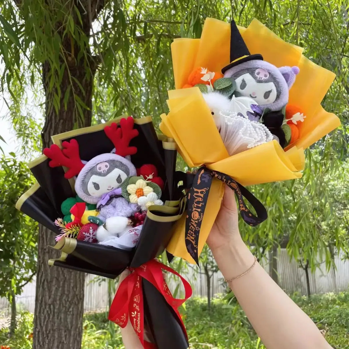 Graduation Plush Bouquet – Halloween & Christmas Gift for Kids - Plushies - Plushie - 2