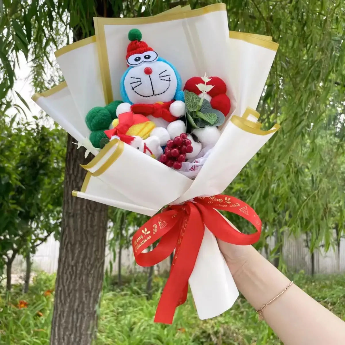 Graduation Plush Bouquet – Halloween & Christmas Gift for Kids - Plushies - Plushie - 15