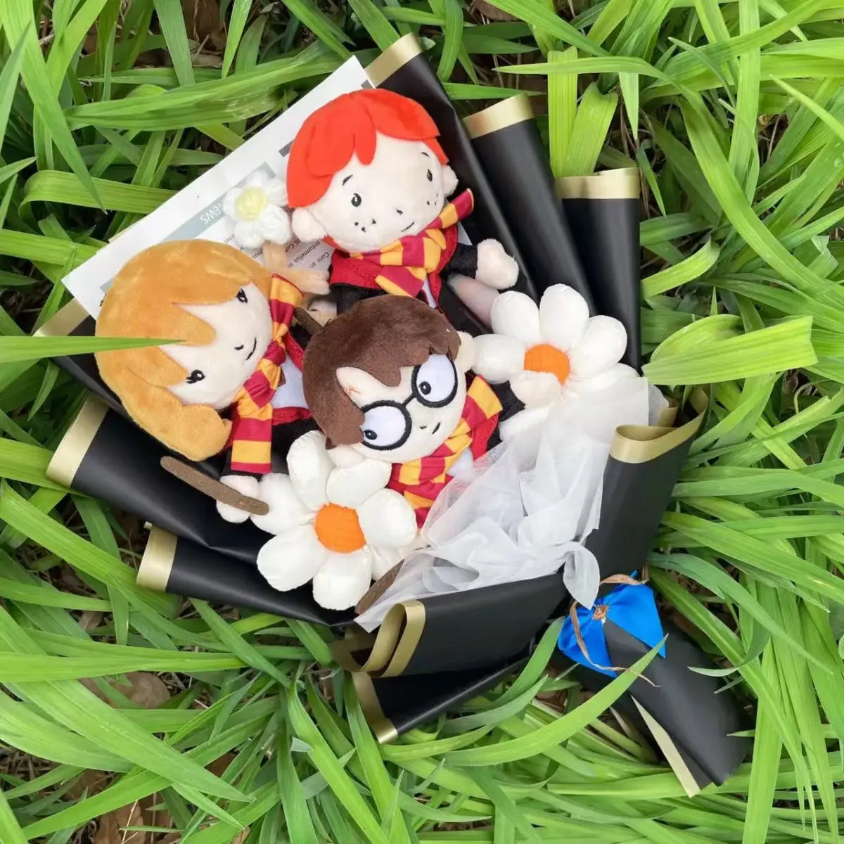 Harry Potter Plush Bouquet – Handmade Cute Graduation Gift for Fans - Plushies - Plushie - 6