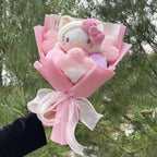 Kawaii Hello Kitty Plush Bouquet – Sanrio Flower Gift for Birthdays - Plushies - Plushie - 14