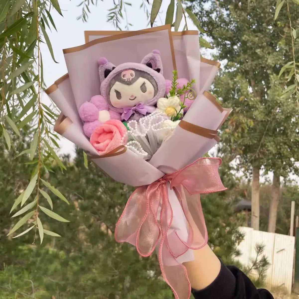 Kawaii Hello Kitty Plush Bouquet – Sanrio Flower Gift for Birthdays - Plushies - Plushie - 11
