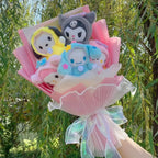 Kawaii Cinnamoroll & Kuromi Plush Bouquet – Sanrio Gift Flowers Set - Harajuku Style - Plushie - 5