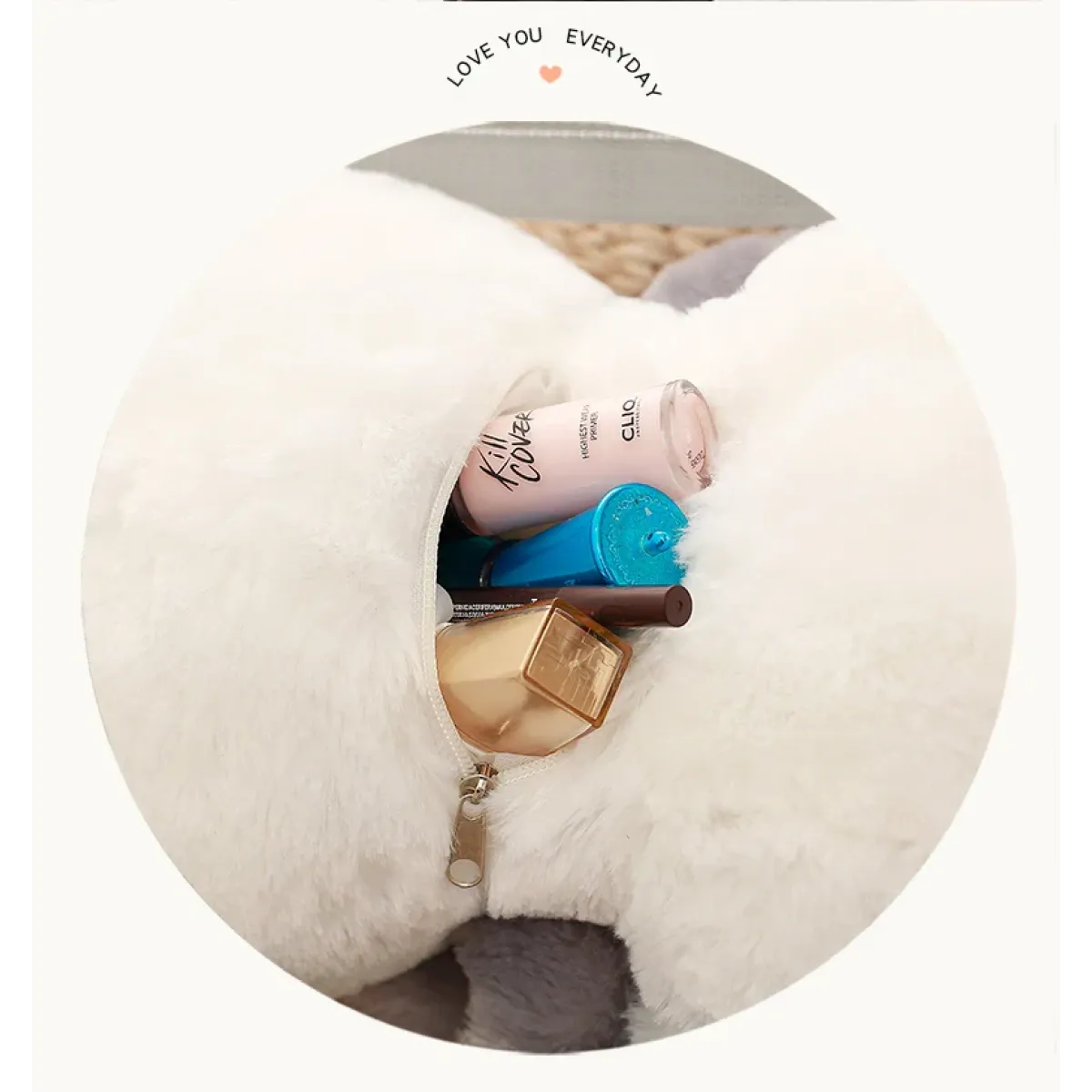 Kawaii Plush Bunny Backpack - Women Bags & Wallets - Backpacks - 15