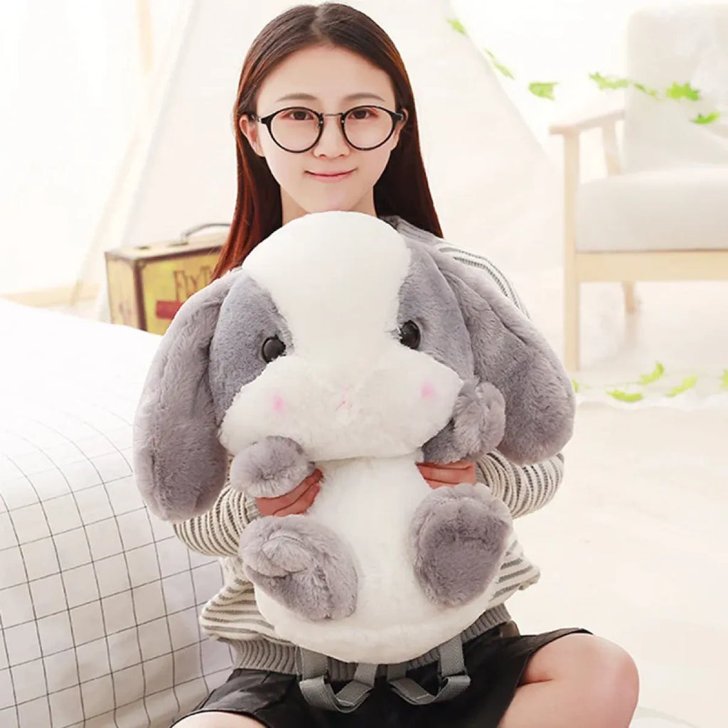 Kawaii Plush Bunny Backpack - Women Bags & Wallets - Backpacks - 3
