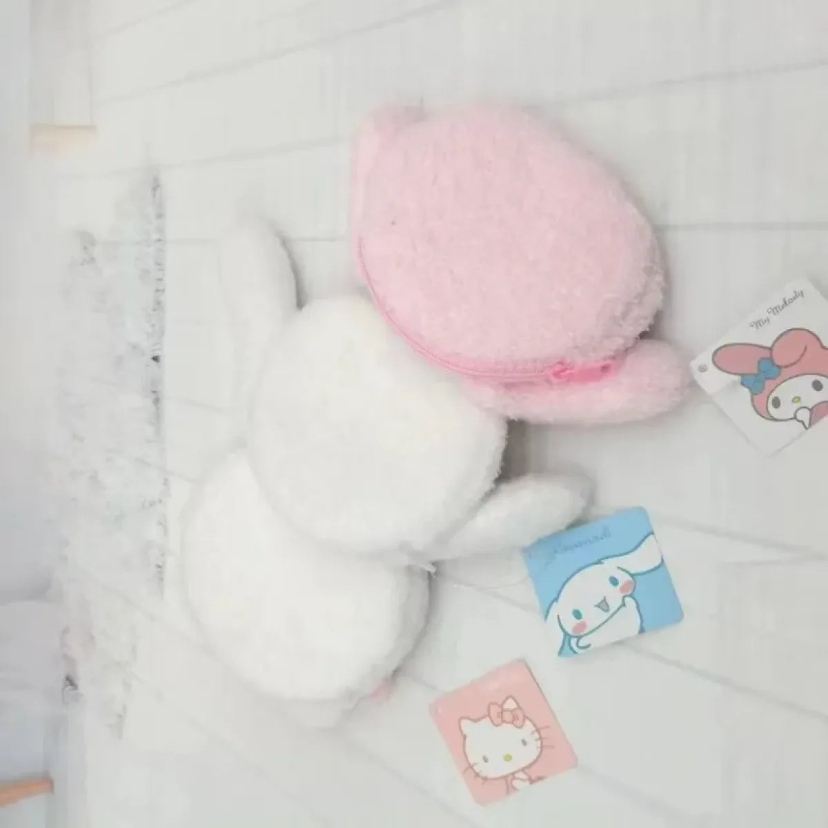 Sanrio Plush Coin Purse – Hello Kitty & Friends - Harajuku Style - Pouch / Makeup Bag - 4