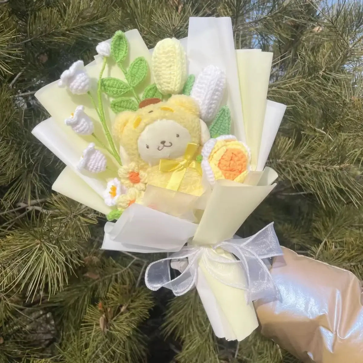 Sanrio Plush Flower Bouquet – Valentine & Graduation Gift - Plushies - Plushie - 7