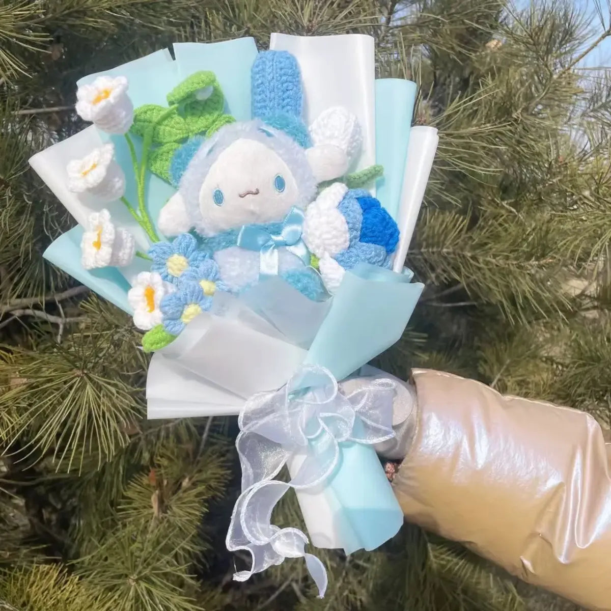 Sanrio Plush Flower Bouquet – Valentine & Graduation Gift - Plushies - Plushie - 9