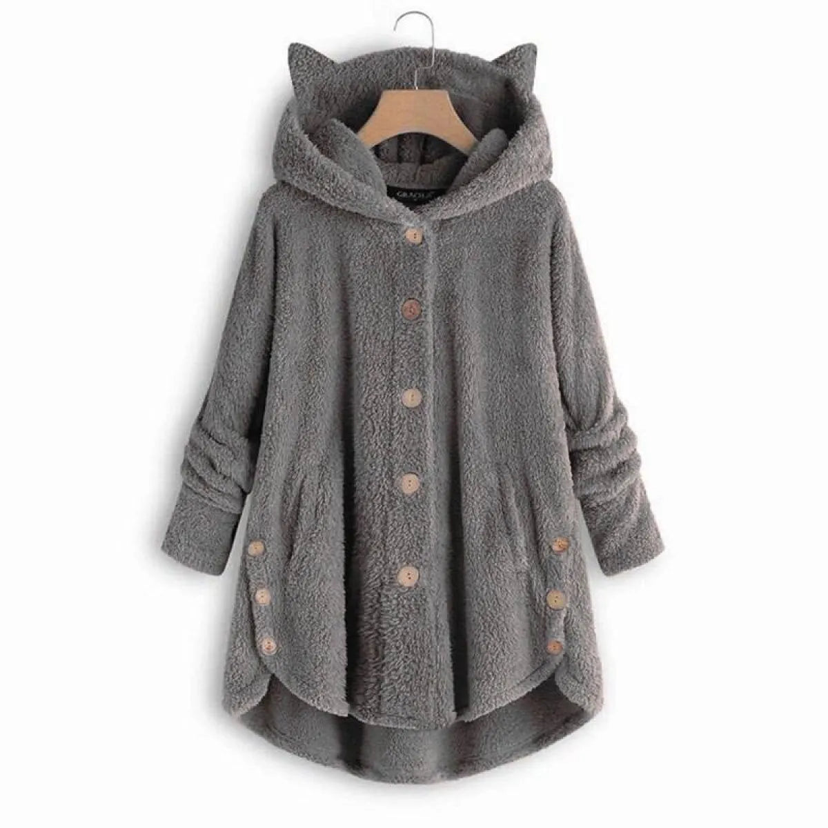 Women’s Plush Kawaii Coat - Women’s Clothing & Accessories - 10